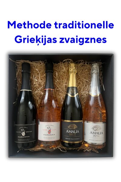 “Methode Traditionelle” Greek Stars - 4-wine gift set