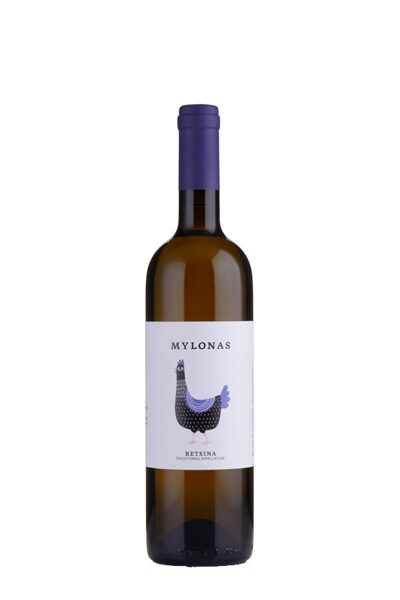 Mylonas Retsina, 12%, 0.75 L